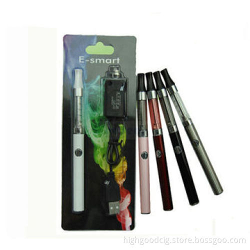 2014 Cheap E Smart Electronic Cigarette Starter Kit with Blister Pack, No Leaking and Eco-friendly